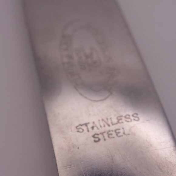 Set of Two(2) Atkinson Bros Sheffield Stainless Steel Butter Knives - Picture 5 of 12